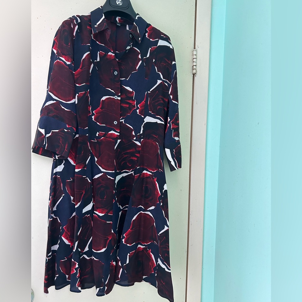 Paul Smith floral print silk dress